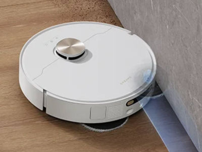 Nettoyage des coins avec le Dreame X40 Ultra Complete