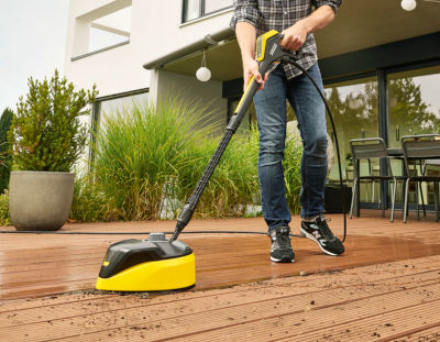 Nettoyage des surfaces extérieures bois Karcher K7 Premium Smart Control